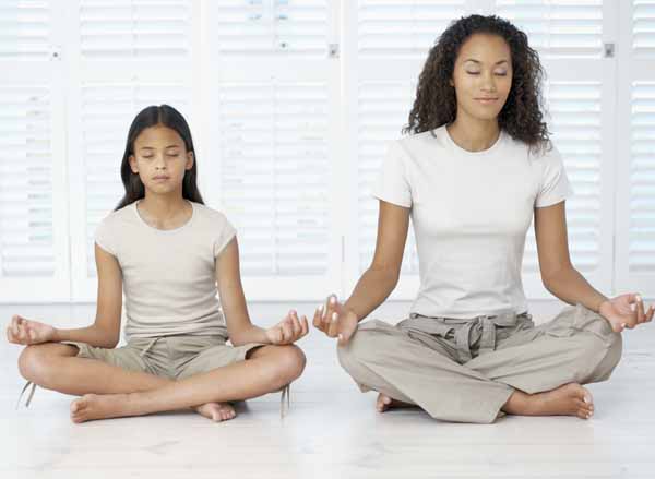 Moeder Dochter Yoga