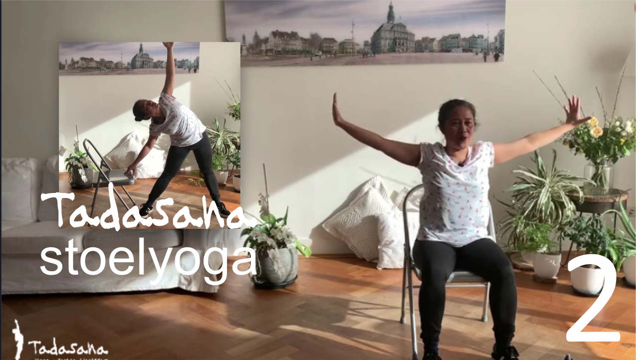 StoelYoga van Tadasana Online Yoga