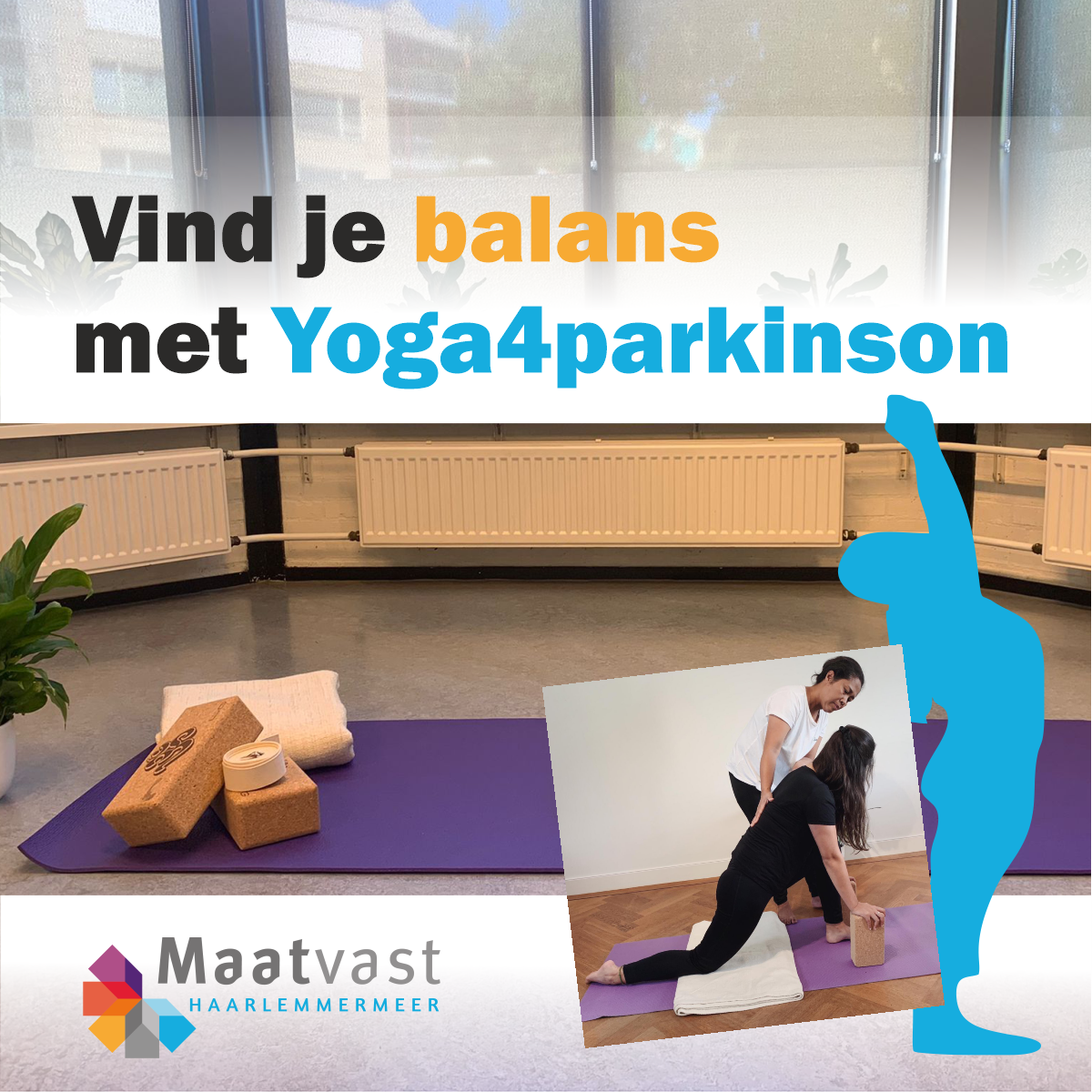 Yoga4Parkionson door Maatvast en Tadasana Yoga Hoofddorp